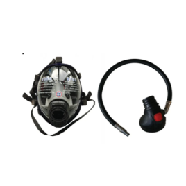 Mặt nạ phòng khí độc gồm co nối và dây dẫn khí cho bộ SCBA RHZK6/30 FANGZHAN