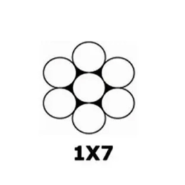 Cáp Cứng Viễn Thông 1×7 Sợi