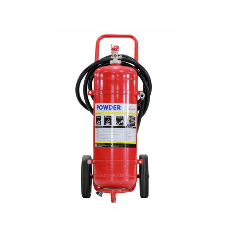 Bình chữa cháy xe đẩy bột ABC 35kg Vina Foam