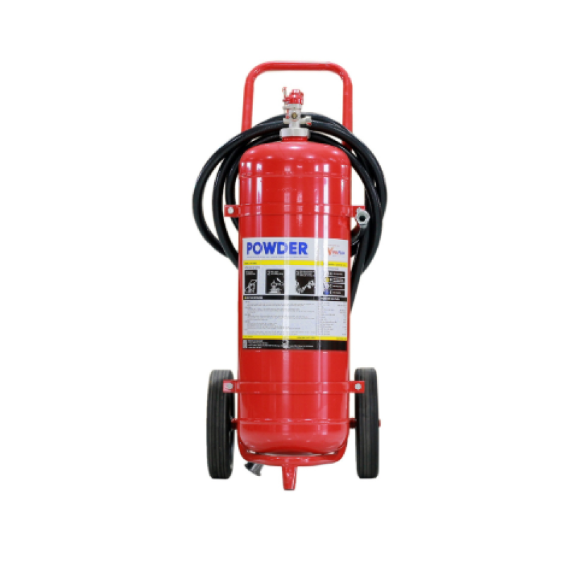 Bình chữa cháy xe đẩy bột ABC 25kg Vina Foam